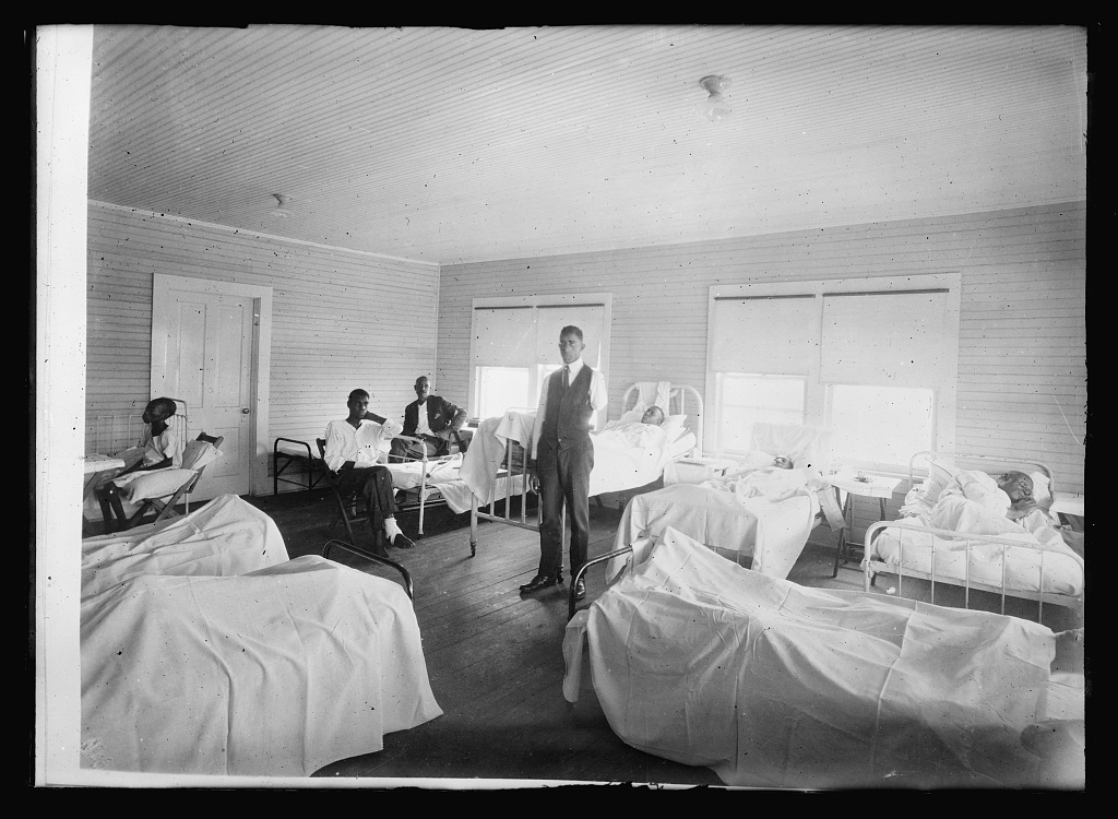 Patients recovering in Tulsa hospital from race riots 